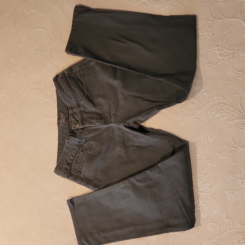 Riders by Lee Skinny Mid-rise Gray Jeans